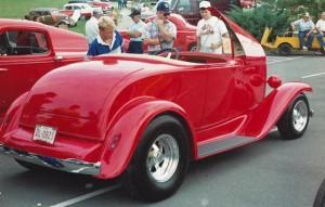 1932 Chevrolet roadster with Progressive Automotive chassis.