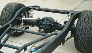 Progressive Automotive 1931-32 Chevrolet car/1931-33 1/2 ton truck frame with Triangulated 4-bar.