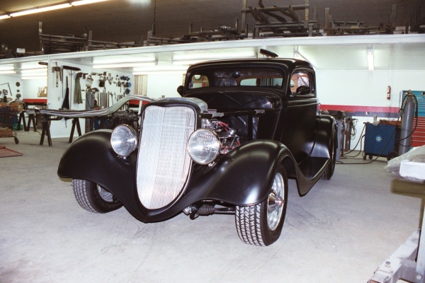 1934 Ford featuring Progressive Automotive custom chassis