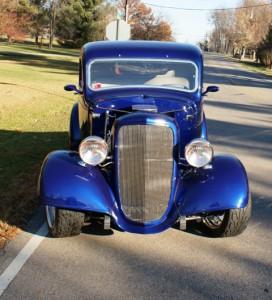 1934-36 Chevrolet truck featuring Progressive Automotive chassis