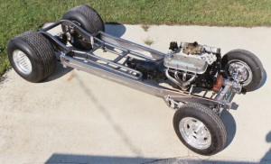 Custom Progressive Automotive 1934 Chevy Master chassis with optional parts