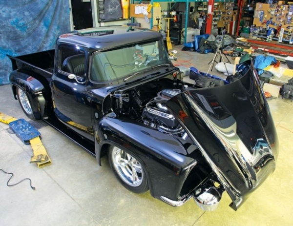 Featuring Progressive Automotive 1953-56 Ford custom truck chassis