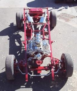 Progressive Automotive 1934-36 Chevrolet truck chassis with optional parts