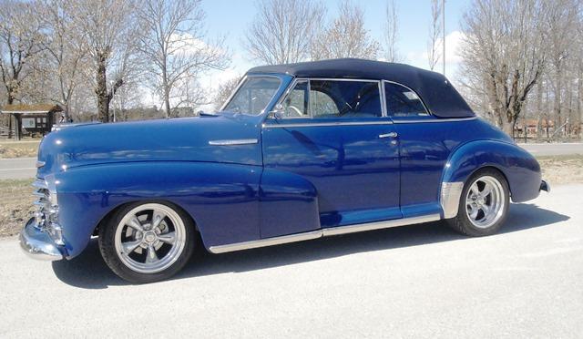 Property of Progressive Automotive 1947 Chevrolet convertible featuring Progressive Automotive chassis