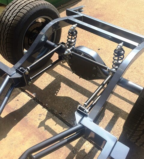 DIY Hotrod Streetrod Panhard Bar kit w/ weld on axle tube bracket for Ford 9" 