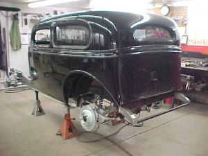 Progressive Automotive 1934-35 Chevy Standard Progressive Automotive 1934-35 Chevrolet Standard chassis with C4 Corvette rear supension and Outlaw Performance body