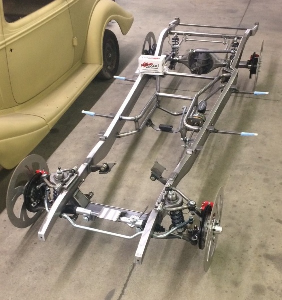 Progressive Automotive 1935 Master/1936 Standard Chevrolet chassis with optional parts & Wilwood brakes
