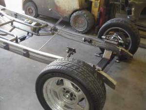 Progressive Automotive 1936 Chevy Master frame with Add-ons Progressive Automotive 1936 Master Chevrolet chassis with Tubular IFS