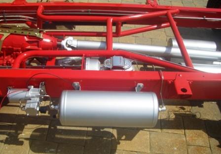 Progressive Automotive XT-CTF-AT-SB Automatic Tubular X-member for 1955 (2nd Ser.)-59 Chevy truck