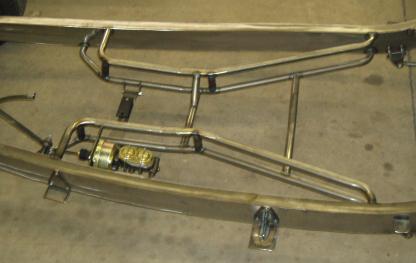 Progressive Automotive XT-FE-AT Automatic Tubular X-member for 1941-48 Ford