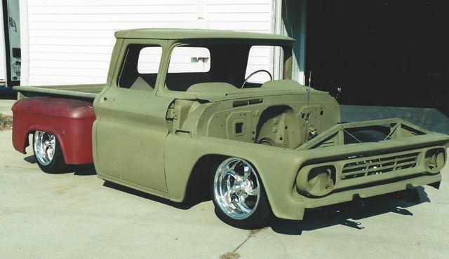 1960 chevy truck rear end swap