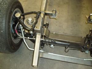 Progressive Automotive Brake line routing example Front brake line routing, shown