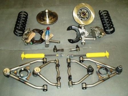 Custom Front Suspension Kit from Progressive Automotive Moving suspension parts for Coil Spring & Shocks style