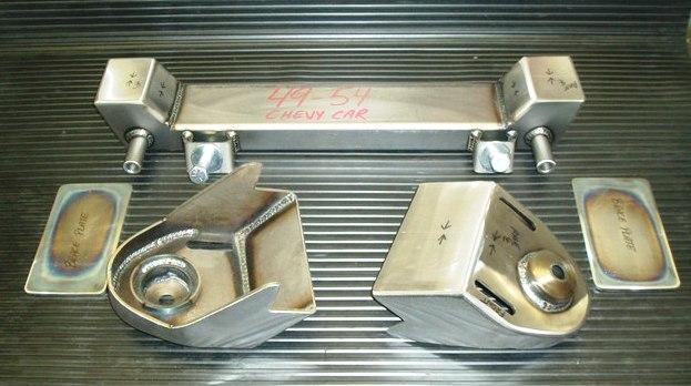 Property of Progressive Automotive 1949-54 Chevy brackets shown
