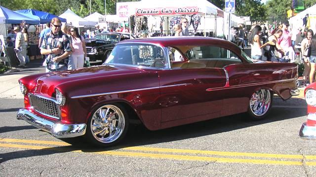 Property of Progressive Automotive 1955 Chevy Bel Air with IFS-55C-CO