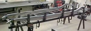 Progressive Automotive Frame Construction Finished, fully boxed rails
