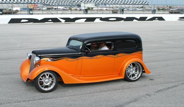 Property of Progressive Automotive Progressive Automotive IFS-34C on Wally's 1934 Chevy