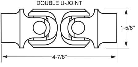 U-joint double dimension sheet 01