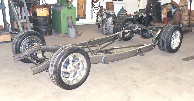 Progressive Automotive 1941-48 Ford chassis with Custom Ride height & optional parts
