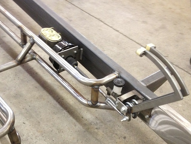 Progressive Automotive 1947-53 Chevrolet truck chassis with hydraulic clutch/brake pedals and optional parts