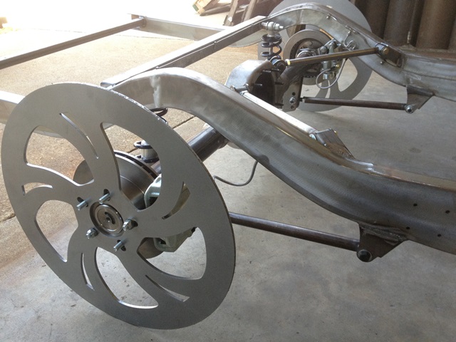 Progressive Automotive 1947-53 Chevrolet truck chassis with Triangulated 4-bar