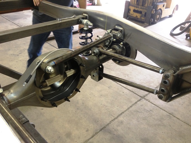 Progressive Automotive 1942-47 Ford truck chassis with Parallel 4-bar, Ride Tech HQ coil-overs & optional parts