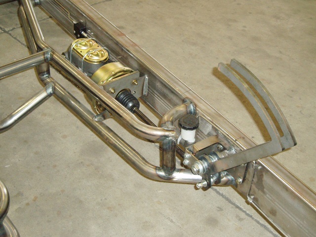 Progressive Automotive 1941-46 Chevrolet truck chassis with hydraulic clutch/brake pedals and optional parts