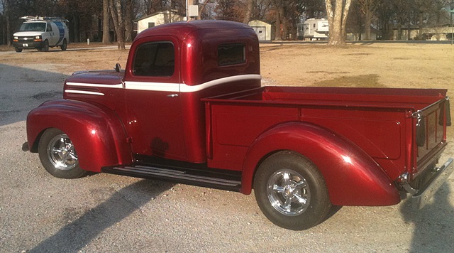 Featuring Progressive Automotive 1942-47 Ford chassis