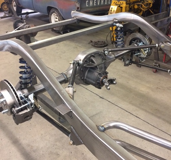 Progressive Automotive 1941-48 Chevrolet chassis with Triangulated 4-bar