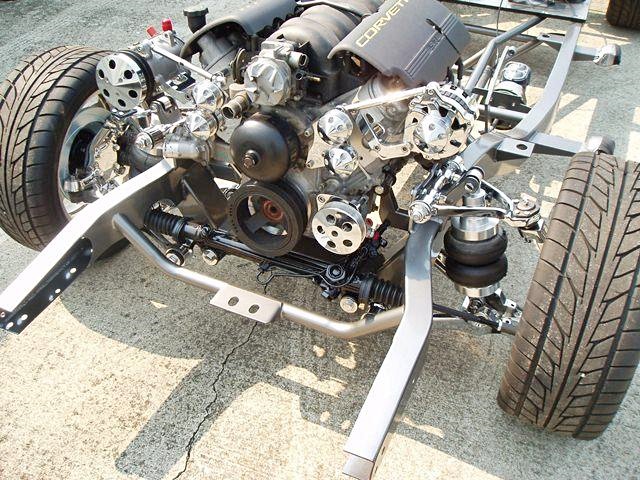 Ride Tech ShockWaves shown with Progressive Automotive VF-55C-96 and additional parts