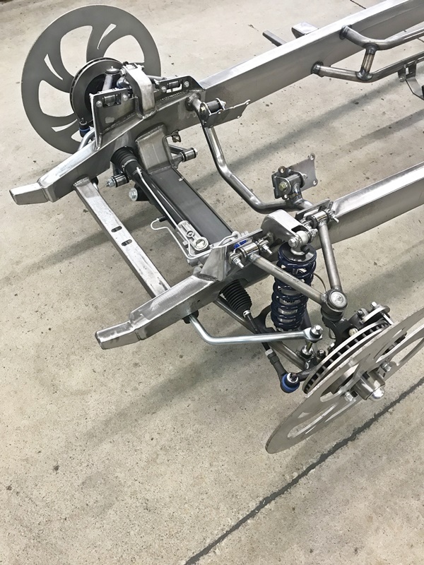 Progressive Automotive 1937-40 Chevrolet truck chassis with optional coil-over front suspension