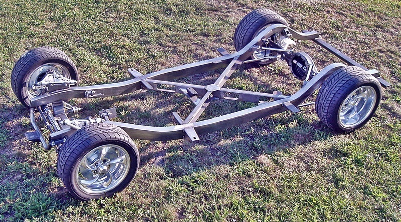 Progressive Automotive 1953-62 Corvette frame with Add-ons Progressive Automotive 1953-62 Corvette chassis
