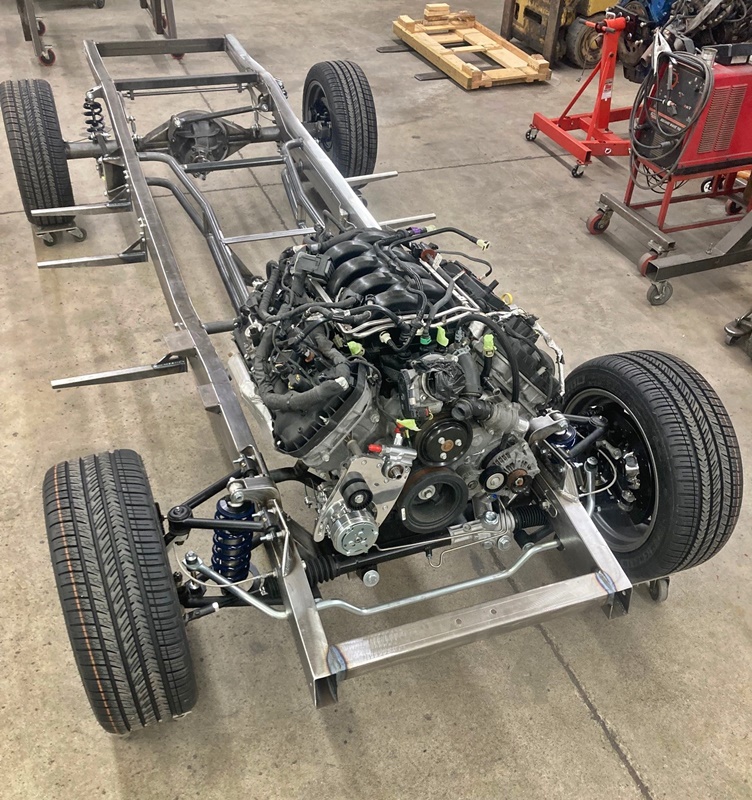 Progressive Automotive Coyote Powered 1942-47 Ford Truck Chassis